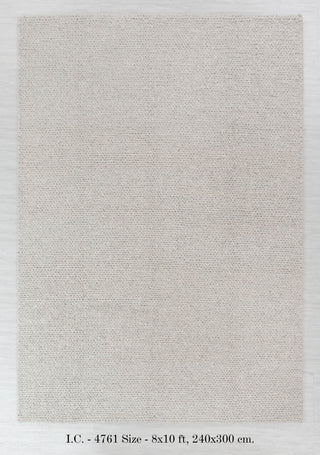 Light Grey Chunky Wool Felted High Quality Nordic scandinavian Modern Design Hand Woven Wool Flatweave Rug, Customize in any size-4761
