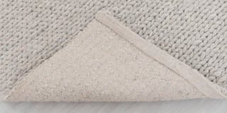 Light Grey Chunky Wool Felted High Quality Nordic scandinavian Modern Design Hand Woven Wool Flatweave Rug, Customize in any size-4761