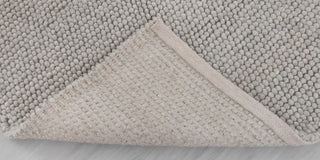 Light Grey Chunky Felted Soft Wool Rug Modern Design Hand Woven Wool Flatweave Rug, Customize in any size-4758 tn-75