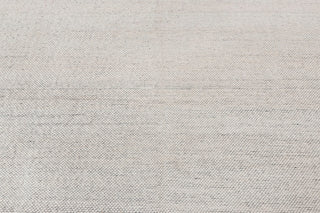 Ivory White Solid Pebbles Pattern Modern Design Hand Woven Wool Flatweave Rug, Customize in any size-TN-42