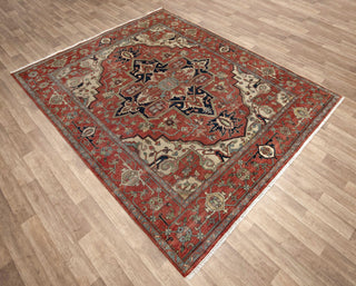 8x10 Rug Persian Serapi Hand Knotted Rug #P-118