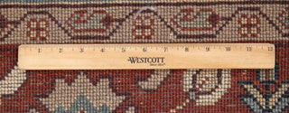 9x9 Square Rug Cream Persian Rust Plush Soft Feel Quality Wool Hand Knotted Rug , MT-25
