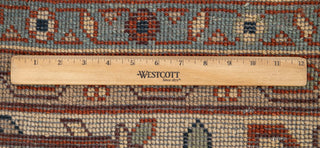 9x9 Square Red Beige Persian Reproduction Soft Quality Wool Hand Knotted Rug , MT-20