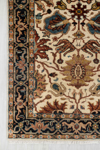 Vintage Floral - 2.6x10 Cream Rust Runner Rug